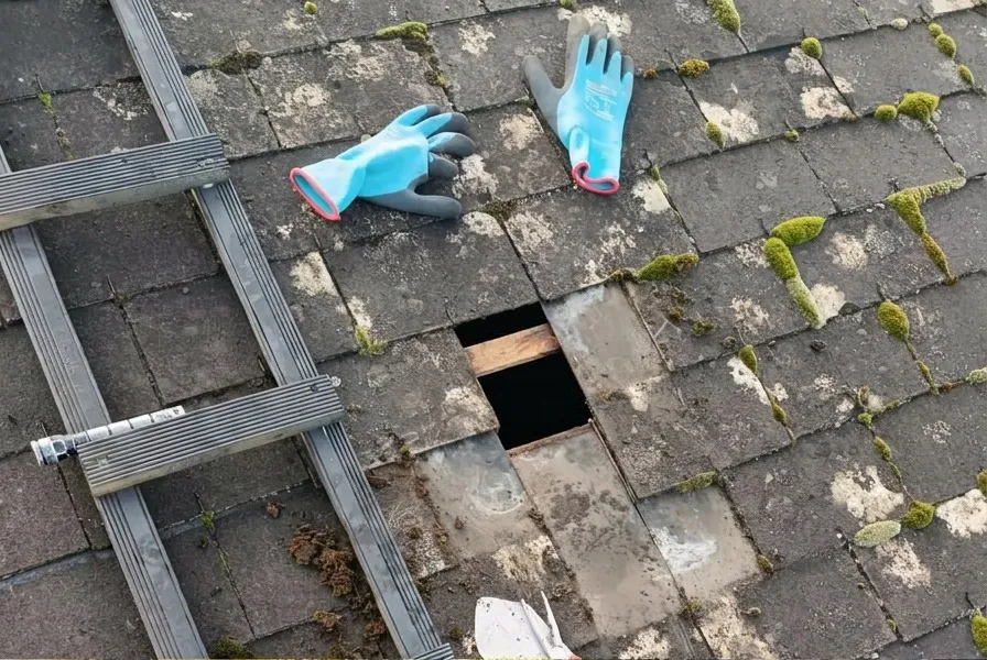 Diagnostic ardoise et faîtage — détail — Amboise